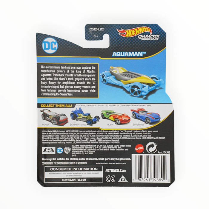 Hot Wheels Aquaman - Character Cars (2017)