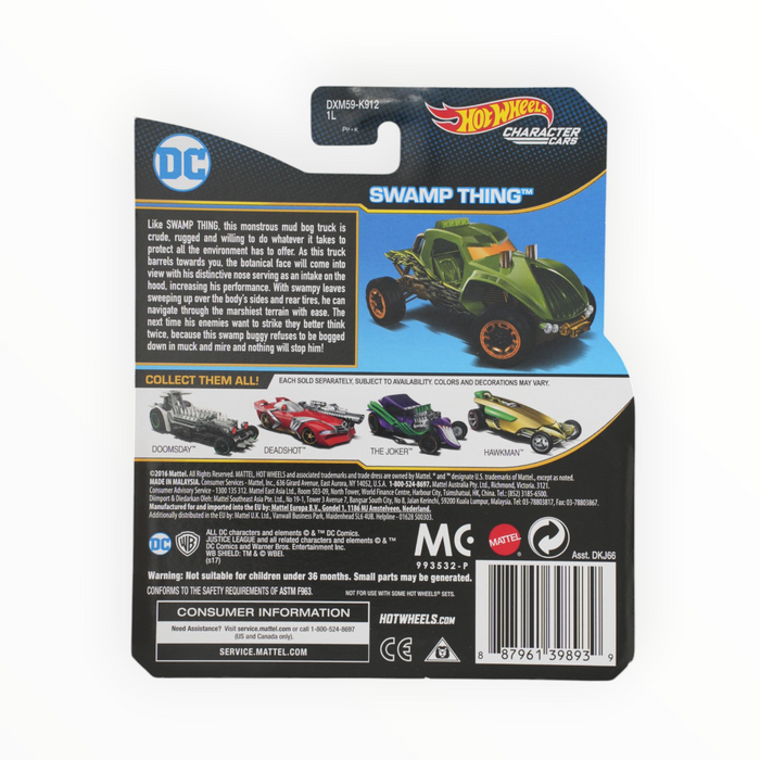 Hot Wheels Swamp Thing - Character Cars (2017)