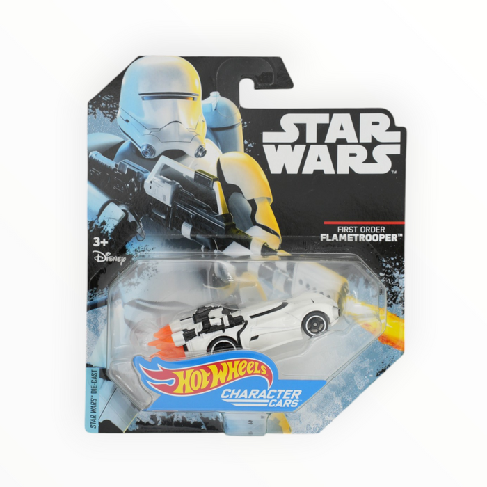 Hot Wheels First Order Flametrooper (Black Card) Character Cars