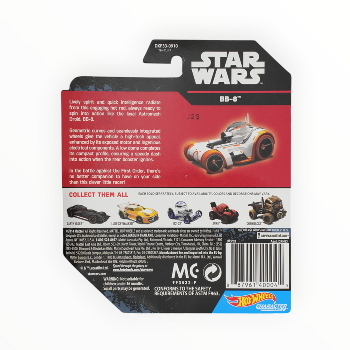 Hot Wheels BB-8 - Character Cars