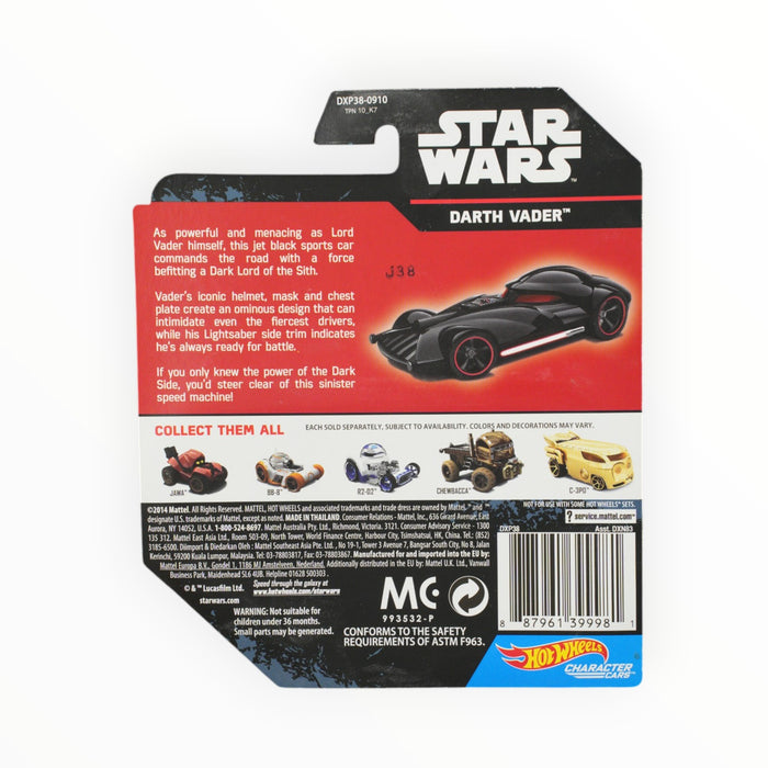 Hot Wheels Darth Vader - Character Cars