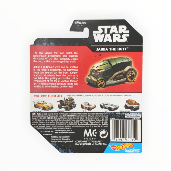 Hot Wheels Jabba the Hutt - Character Cars