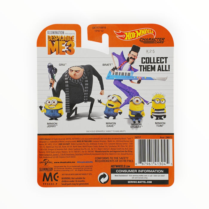 Hot Wheels Minion Dave - Character Cars (2017)