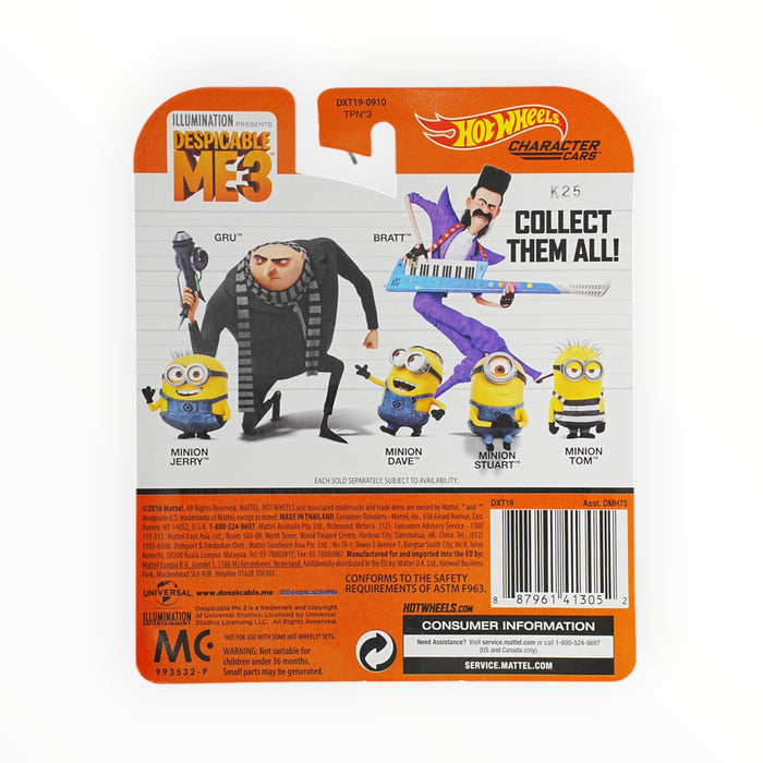 Hot Wheels Minion Tom - Character Cars (2017)