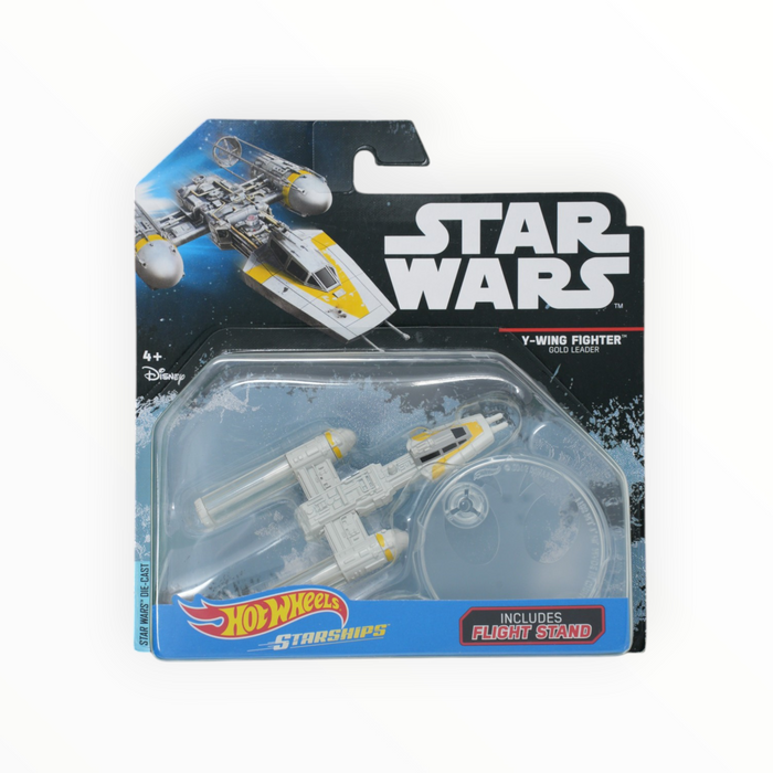 Hot Wheels Y-Wing Fighter Gold Leader - Star Wars Starships (2017)