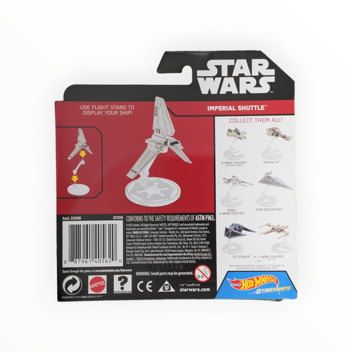 Hot Wheels Imperial Shuttle - Star Wars Starships (2017)