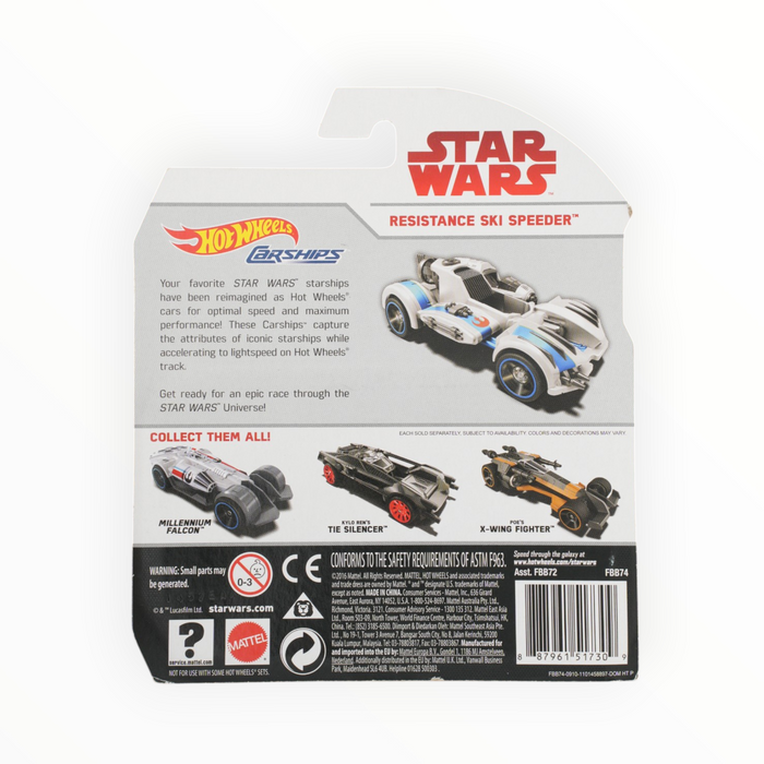 Hot Wheels Resistance Ski Speeder - Star Wars Carships (2017)