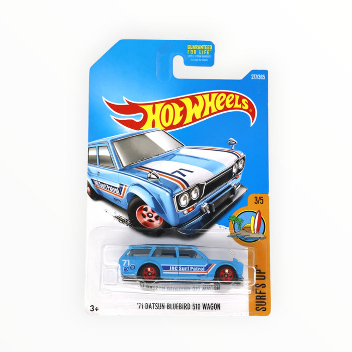 Hot Wheels '71 Datsun Bluebird 510 Wagon - Mainline (2017) 277/365