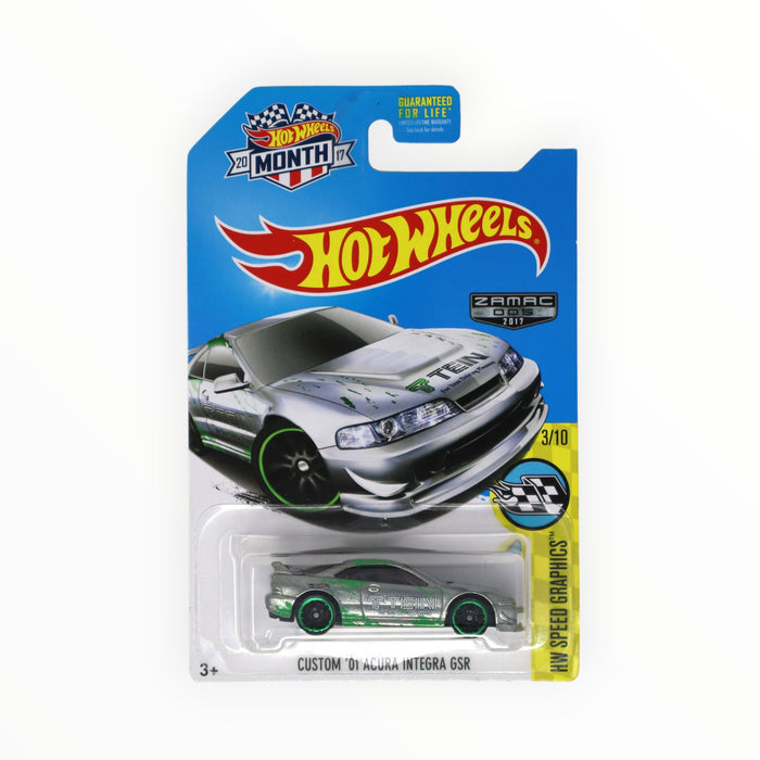 Hot Wheels Custom '01 Acura Integra GSR - Mainline (2017)