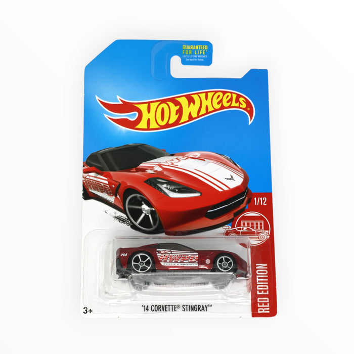 Hot Wheels '14 Corvette Stingray (Red Edition) Mainline (2017)