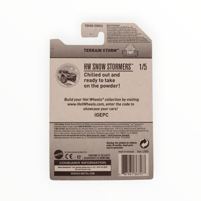 Hot Wheels Terrain Storm - Mainline (2017)