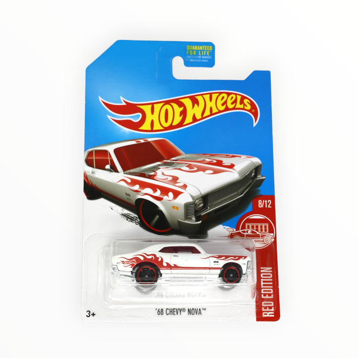 Hot Wheels '68 Chevy Nova (Red Edition) Mainline (2017)