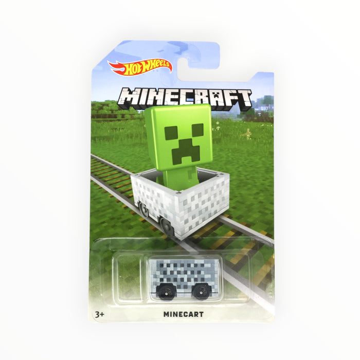 Hot Wheels Minecart (Creeper) Minecraft (2016)