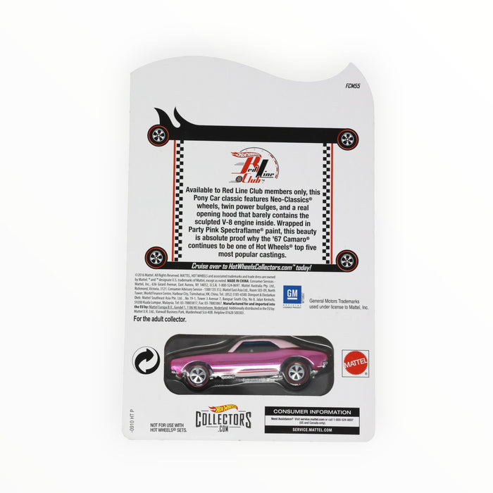 Hot Wheels '67 Camaro - Collectors Nationals (2017)