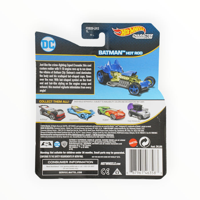 Hot Wheels Batman Hot Rod - Character Cars (2017)