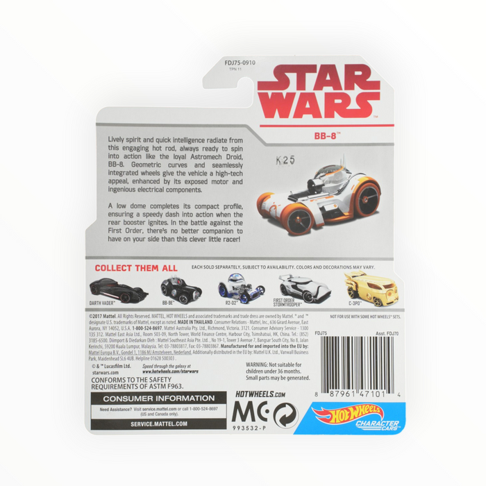 Hot Wheels BB-8 - Character Cars