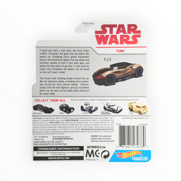Hot Wheels Finn - Character Cars