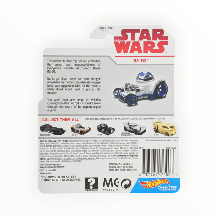 Hot Wheels R2-D2 - Character Cars