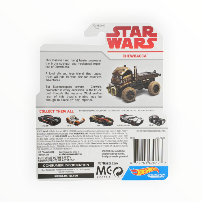 Hot Wheels Chewbacca - Character Cars