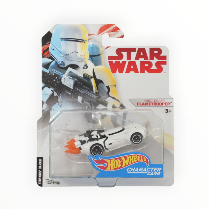 Hot Wheels First Order Flametrooper (White Card) Character Cars