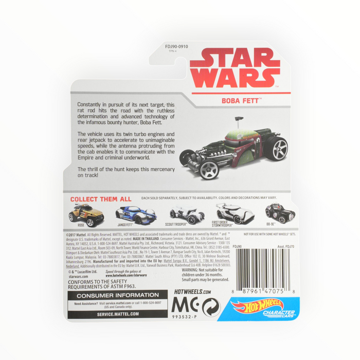 Hot Wheels Boba Fett - Character Cars