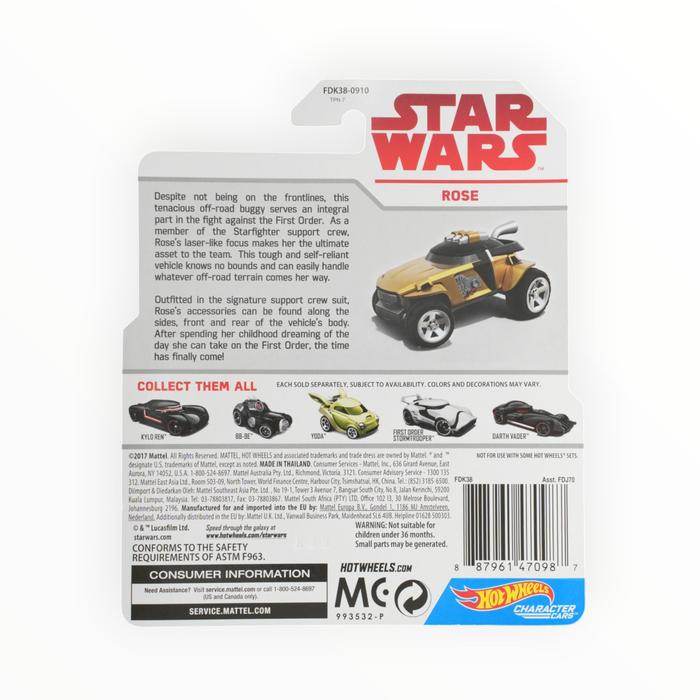 Hot Wheels Rose - Character Cars