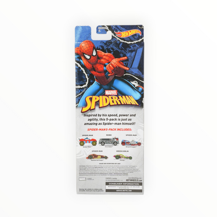 Hot Wheels Spider-Man - 5-Packs (2017)