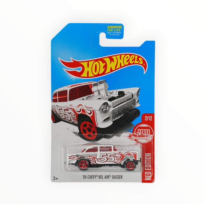 Hot Wheels '55 Chevy Bel Air Gasser (Red Edition) Mainline (2017)