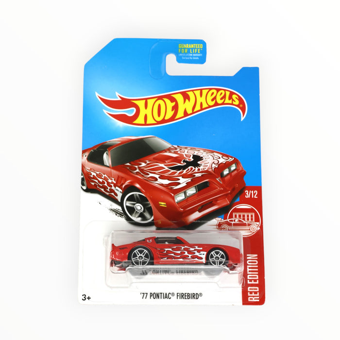 Hot Wheels '77 Pontiac Firebird (Red Edition) Mainline (2017)