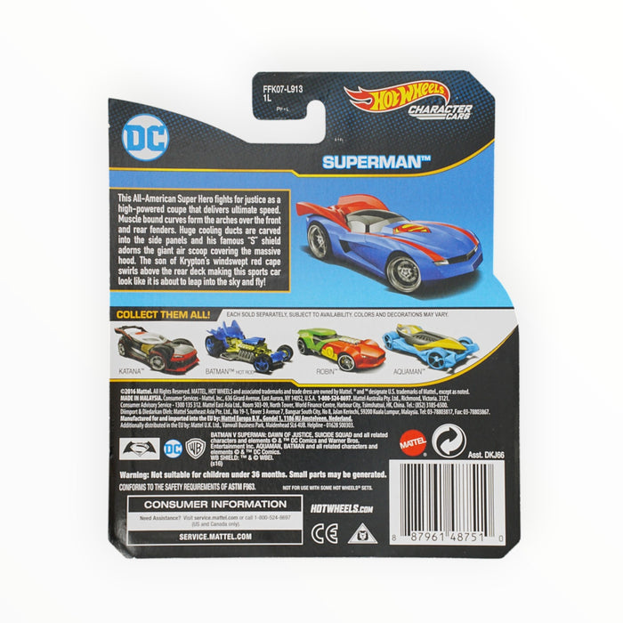 Hot Wheels Superman - Character Cars (2017)