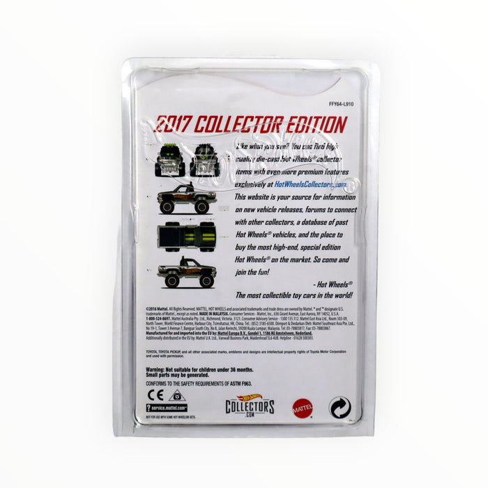 Hot Wheels 1987 Toyota Pickup - Collector Edition (2017) 1/6