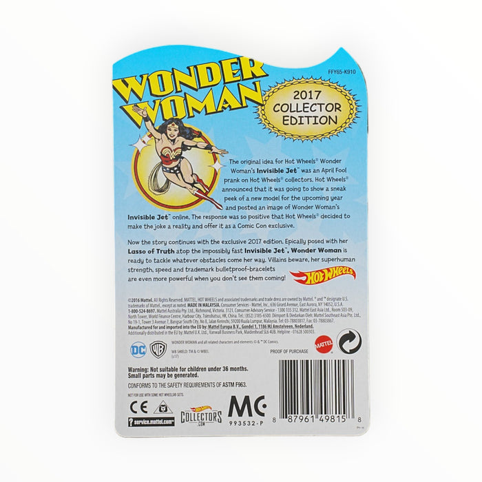 Hot Wheels Invisible Jet - Collector Edition (2017) 4/6
