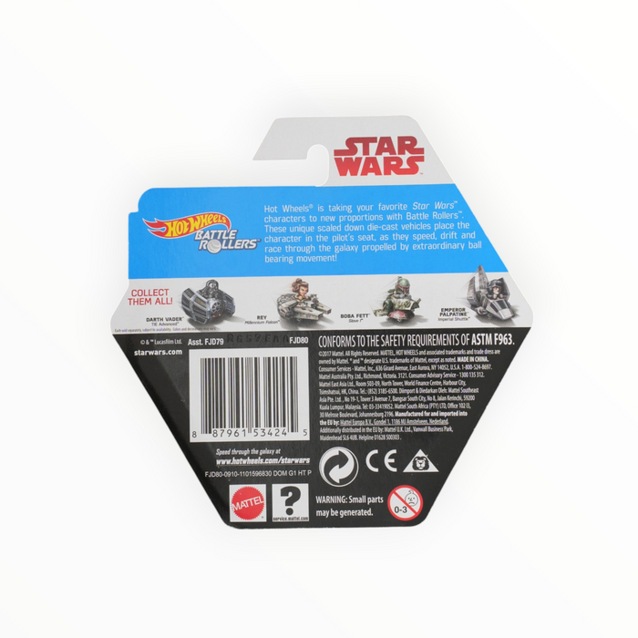 Hot Wheels X-wing Fighter (Luke Skywalker) Star Wars Battle Rollers (2017)
