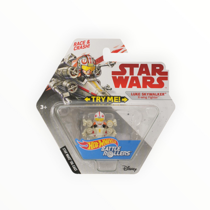 Hot Wheels X-wing Fighter (Luke Skywalker) Star Wars Battle Rollers (2017)