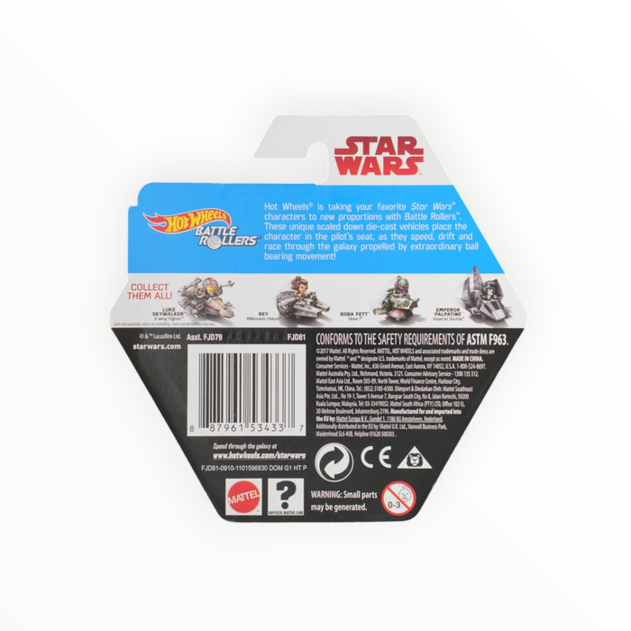 Hot Wheels TIE Advanced (Darth Vader) Star Wars Battle Rollers (2017)