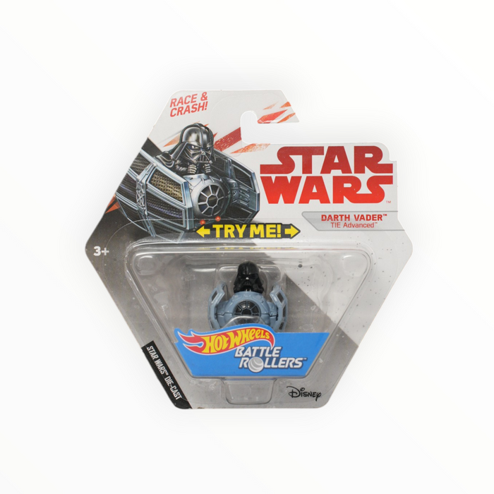 Hot Wheels TIE Advanced (Darth Vader) Star Wars Battle Rollers (2017)