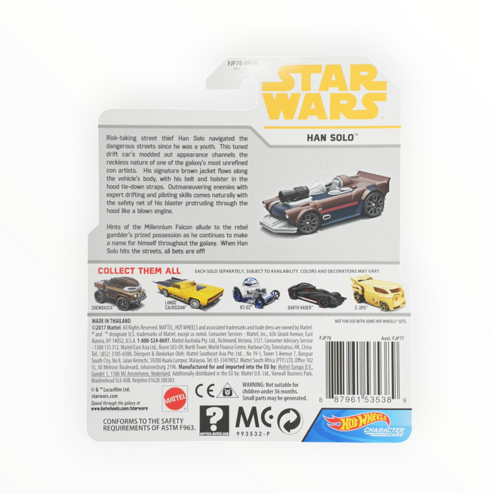 Hot Wheels Han Solo - Character Cars