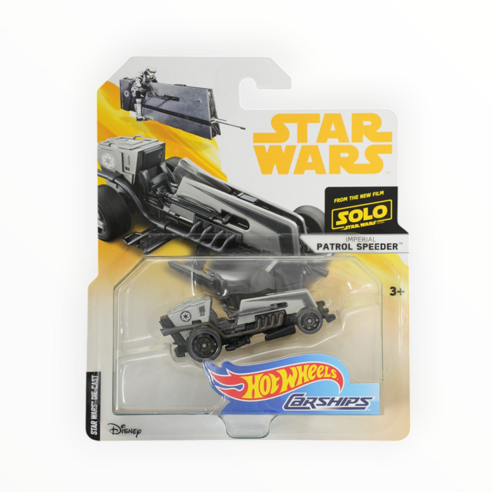 Hot Wheels Imperial Patrol Speeder - Star Wars Carships (2018)