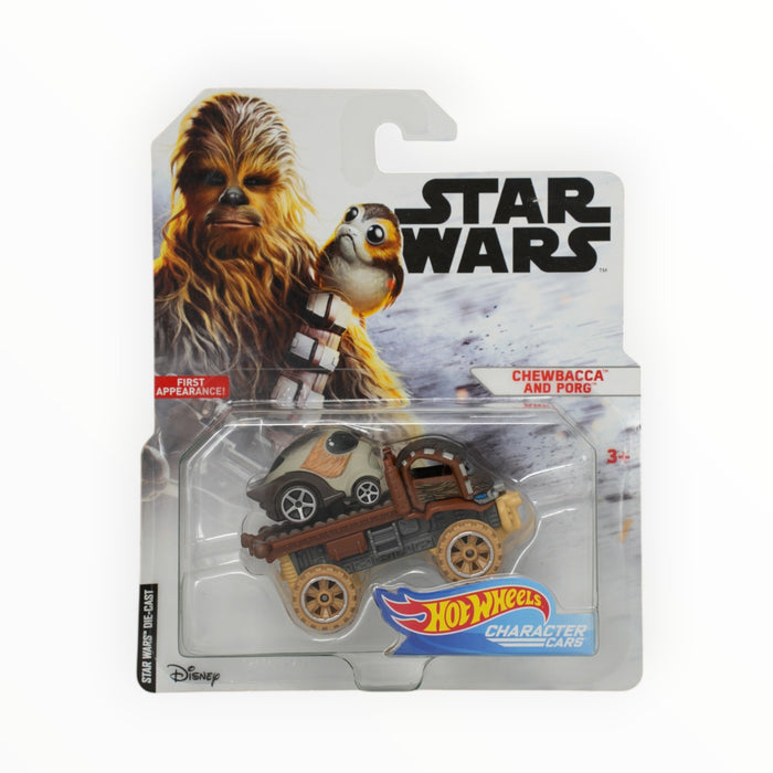 Hot Wheels Chewbacca and Porg - Character Cars (2019)