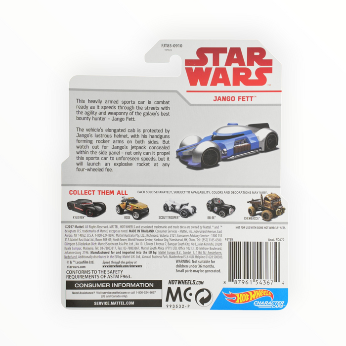 Hot Wheels Jango Fett - Character Cars
