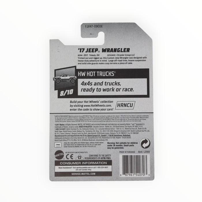 Hot Wheels '17 Jeep Wrangler - Mainline (2018) 84/365