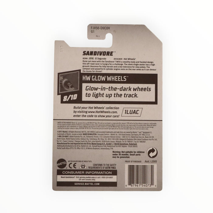 Hot Wheels Sandivore - Mainline (2018) 182/365