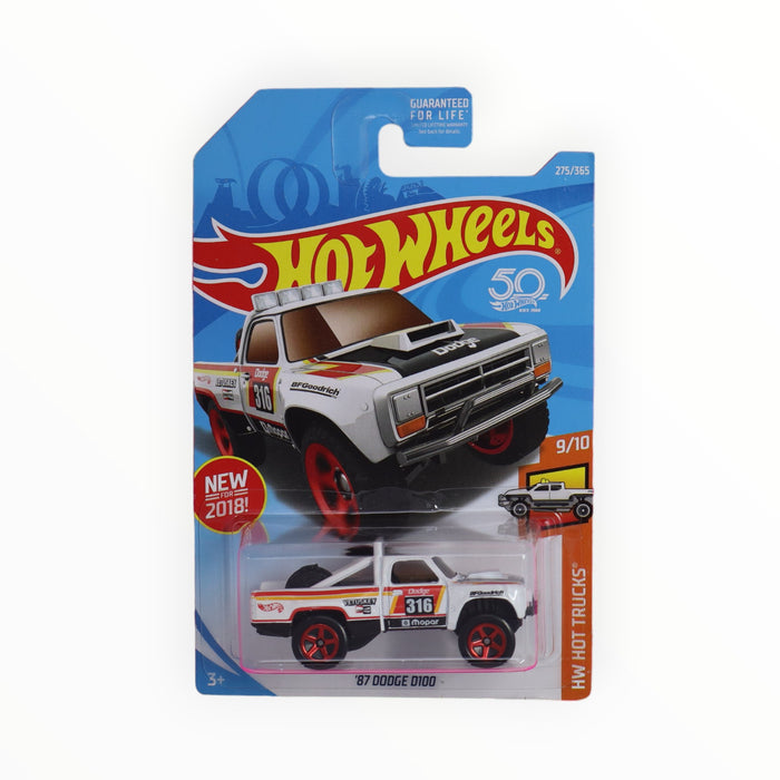 Hot Wheels '87 Dodge D100 - Mainline (2018) 275/365