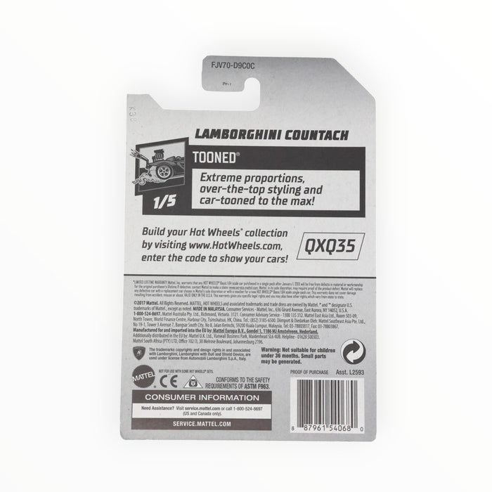 Hot Wheels Lamborghini Countach - Mainline (2018)