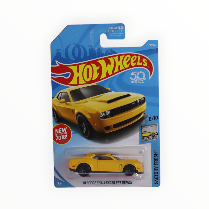 Hot Wheels '18 Dodge Challenger SRT Demon - Mainline (2018) 319/365