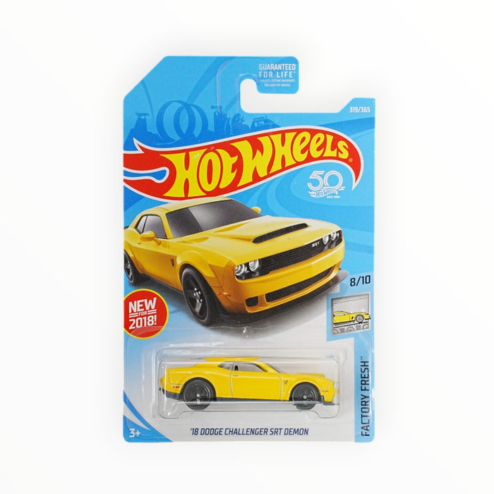 Hot Wheels '18 Dodge Challenger SRT Demon - Mainline (2018) 319/365