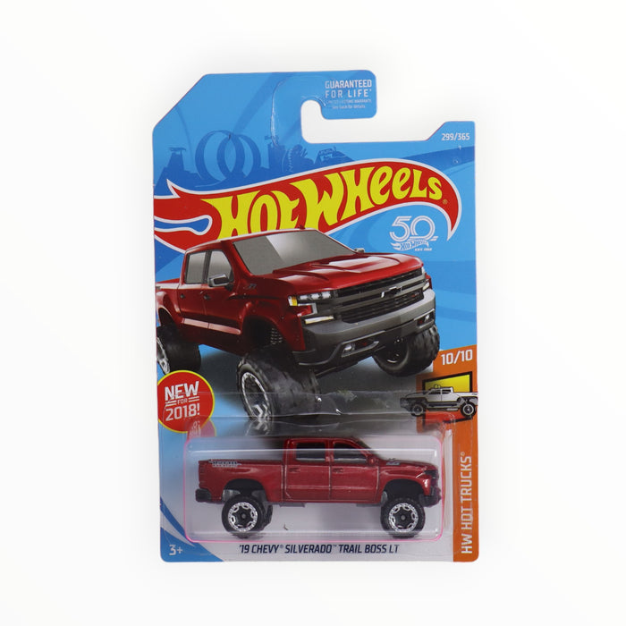 Hot Wheels '19 Chevy Silverado Trail Boss LT - Mainline (2018) 299/365