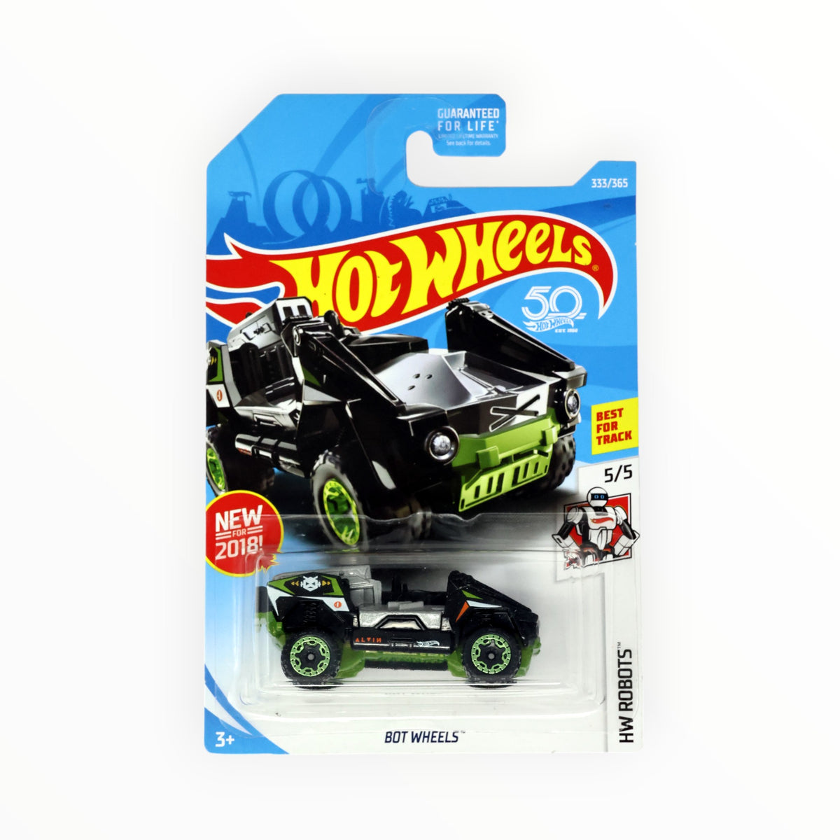 Bot Wheel Rim Hot Wheels Bot Wheels - Mainline (2018) 333/365 — 99Diecast