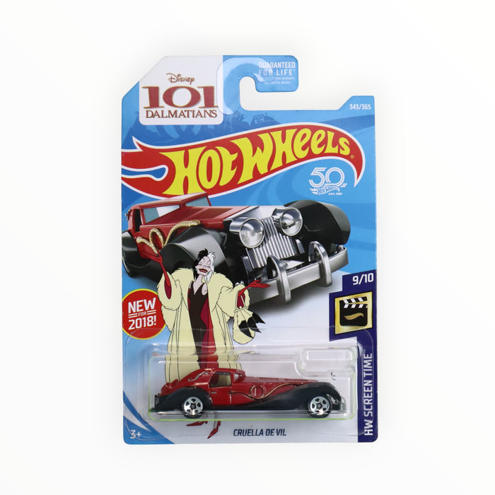 Hot Wheels Cruella de Vil - Mainline (2018) 343/365
