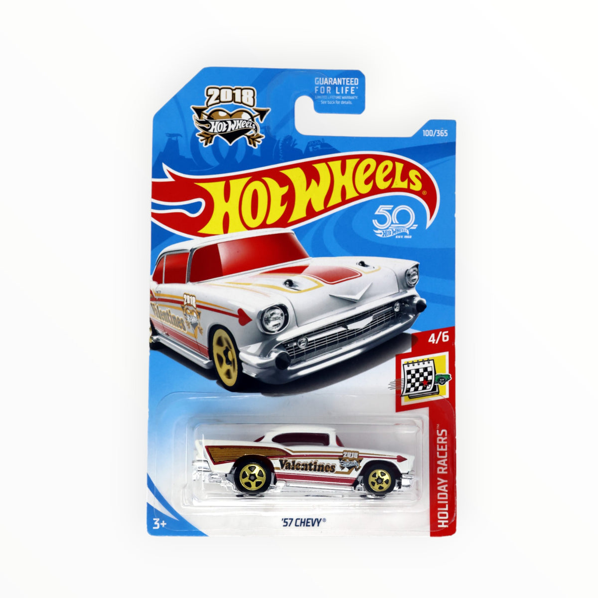 Hot Wheels '57 Chevy - Mainline (2018) 100/365 — 99Diecast